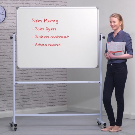 Revolving Mobile Whiteboard